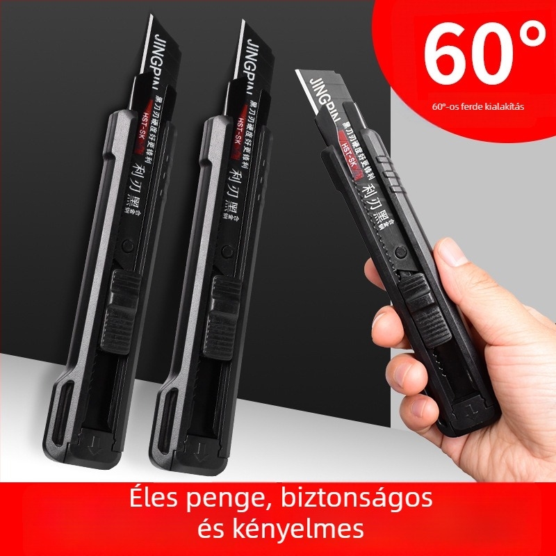 Bahai BH-Tool művészeti kés penge, műanyag-szénacél felépítés, penge 0,6×18×100 mm, tömeg 90 g