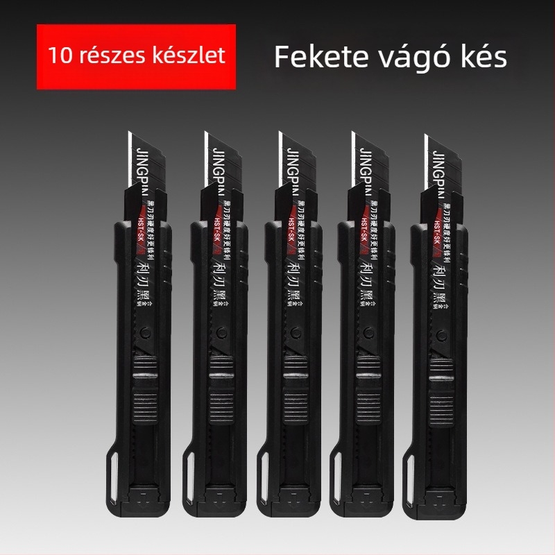 Bahai BH-Tool művészeti kés penge, műanyag-szénacél felépítés, penge 0,6×18×100 mm, tömeg 90 g