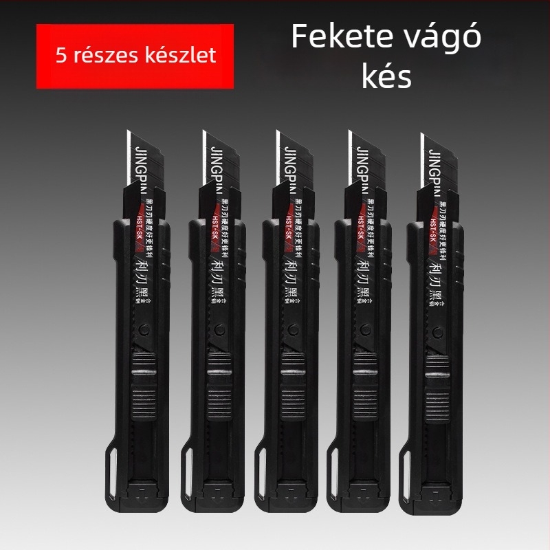 Bahai BH-Tool művészeti kés penge, műanyag-szénacél felépítés, penge 0,6×18×100 mm, tömeg 90 g