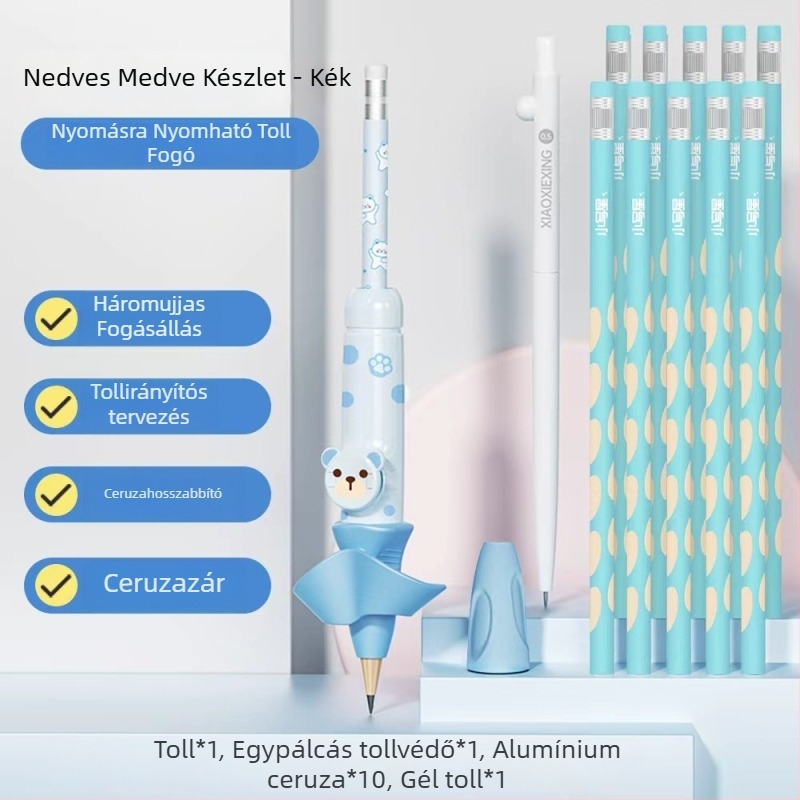 Lowercase Star műanyag tollfogó gyerekeknek – testtartás-korrektor, típus: Egyéb, ajándékba alkalmas