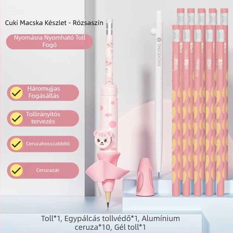 Lowercase Star műanyag tollfogó gyerekeknek – testtartás-korrektor, típus: Egyéb, ajándékba alkalmas