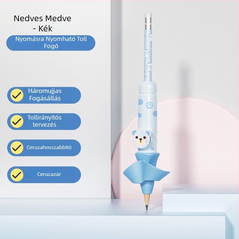 Lowercase Star műanyag tollfogó gyerekeknek – testtartás-korrektor, típus: Egyéb, ajándékba alkalmas