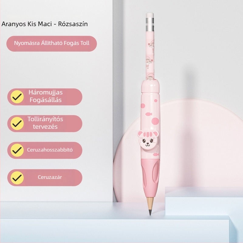 Lowercase Star műanyag tollfogó gyerekeknek – testtartás-korrektor, típus: Egyéb, ajándékba alkalmas