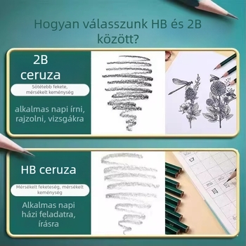 2B ceruza általános iskolásoknak — fahéj, Friendly márka, nem mozgatható