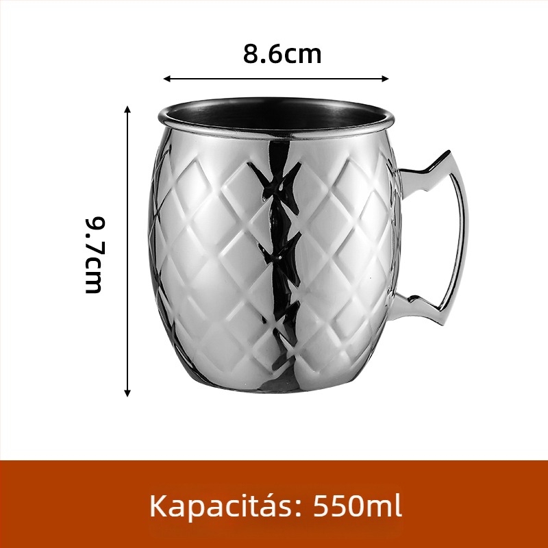 304 rozsdamentes acélból készült spirit pohár; kapacitás 1–100 ml; stílus modern minimalist Bloom; logónyomtatás elérhető; csomagolás papírdoboz.