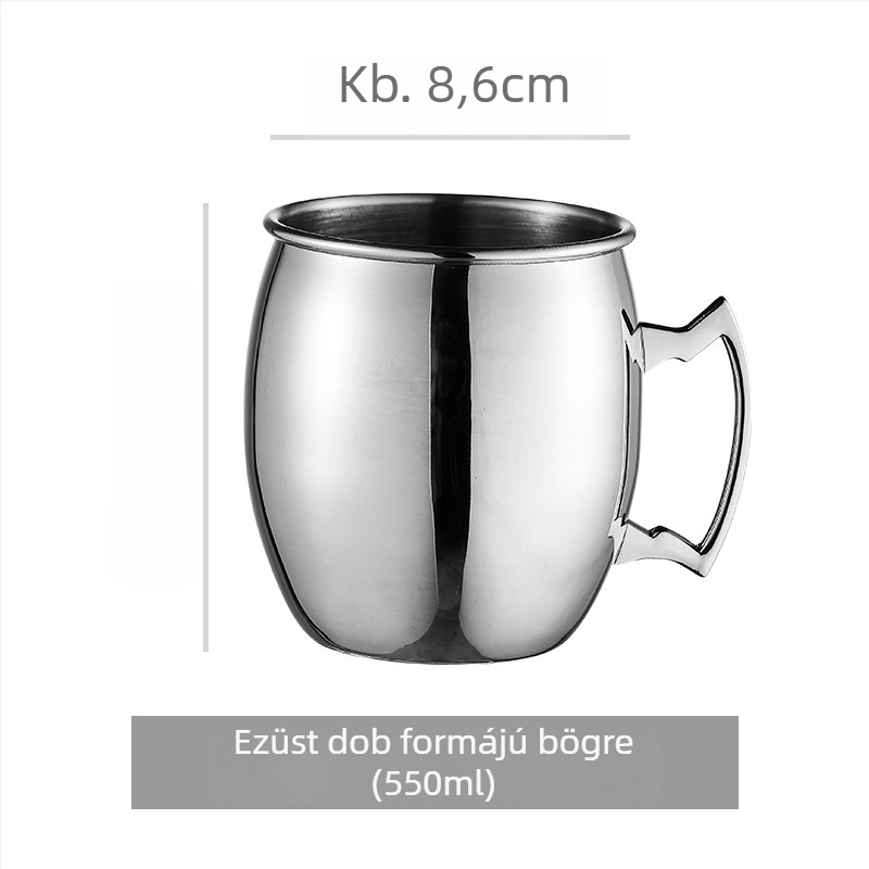 304 rozsdamentes acélból készült spirit pohár; kapacitás 1–100 ml; stílus modern minimalist Bloom; logónyomtatás elérhető; csomagolás papírdoboz.