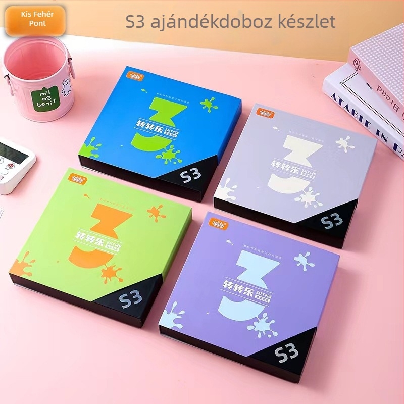 S3 Zhuanzhuanle műanyag toll tintapatronnal és irídium heggyel ajándékdobozban