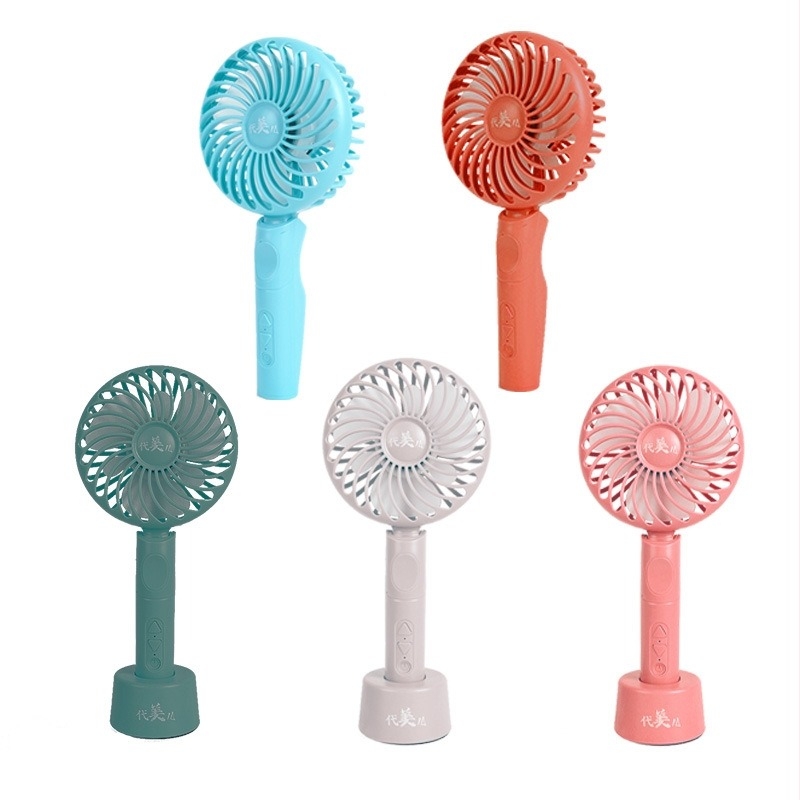 Kézben tartható USB újratölthető ventilátor, ergonómikus fogantyú, brushless motor, 5 gyorsítási beállítás, alacsony zaj, beépített 2000-4000mAh akkumulátor