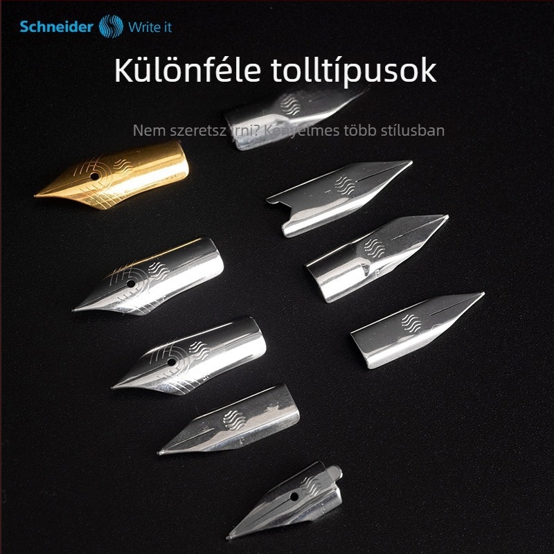 Schneider Tollhegy – Rozsdamentes acél tollhegy BK406/410/402+/401/400-hoz, fém test, tintaellátó rendszer: Egyéb