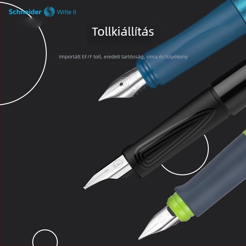 Schneider Tollhegy – Rozsdamentes acél tollhegy BK406/410/402+/401/400-hoz, fém test, tintaellátó rendszer: Egyéb