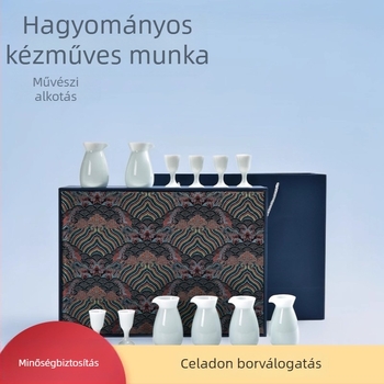 Meishan kiln kerámia italoszett – modern minimalist stílus, kerámia poharak