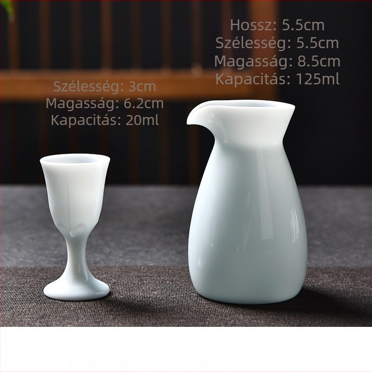 Meishan kiln kerámia italoszett – modern minimalist stílus, kerámia poharak