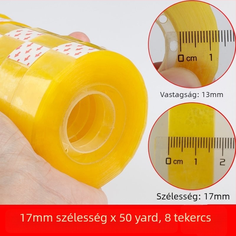 Ragasztós szalagvágó és tartó – asztali, műanyag, max. 48 mm szélességű szalaghoz