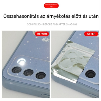 LED kijelzőkhöz és fényvezetőkhöz árnyékoló szalag, magas viszkozitású ragasztóháttal, egyoldalas, OPP alapú, 50 m/tekercs, vastagság 0,06 mm, kioldó papírral