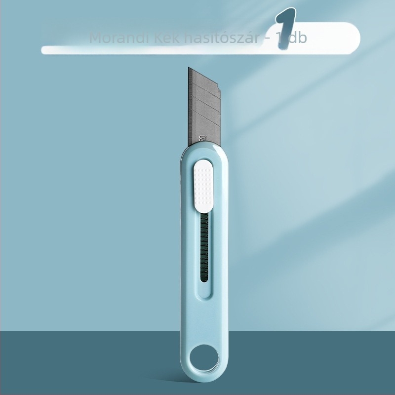 Univerzális kés ollóval és doboznyitóval – Modell 960, Anyag: műanyag, Nettó tömeg: 100 g, Márka: M&g / Morning Light