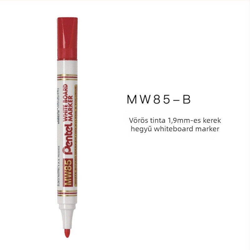 Patong MW85/MW86 fehér tábla marker – kerek vagy négyzetes fej, műanyag ház, vonalvastagság 1.9/4.7, ipari irodai felhasználásra