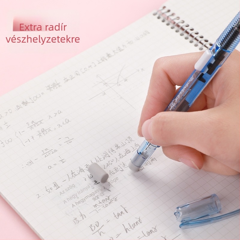 Oldalsó nyomású iskolai mechanikus ceruza – műanyag héj, Pentel/Patong