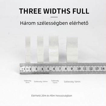 Átlátszó BOPP csomagoló szalag, 45 μm, virágcsomagoláshoz, 60 tekercs kartonban, Márka: Dongguan Printing Rubber Adhesive Products Co., Ltd.