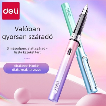 Általános iskolás diákoknak készült töltőtoll, 3–4. osztályosok számára, cserélhető tinta tartály, modell Xws-gb 1016-1, műanyag test