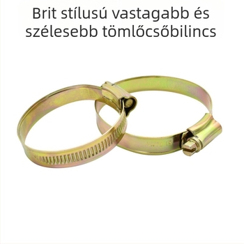 Vízcső tömlőbilincs - megvastagodott és szélesebb, névleges átmérő 26 mm, rögzítő átmérő 25 mm, Márka: Más