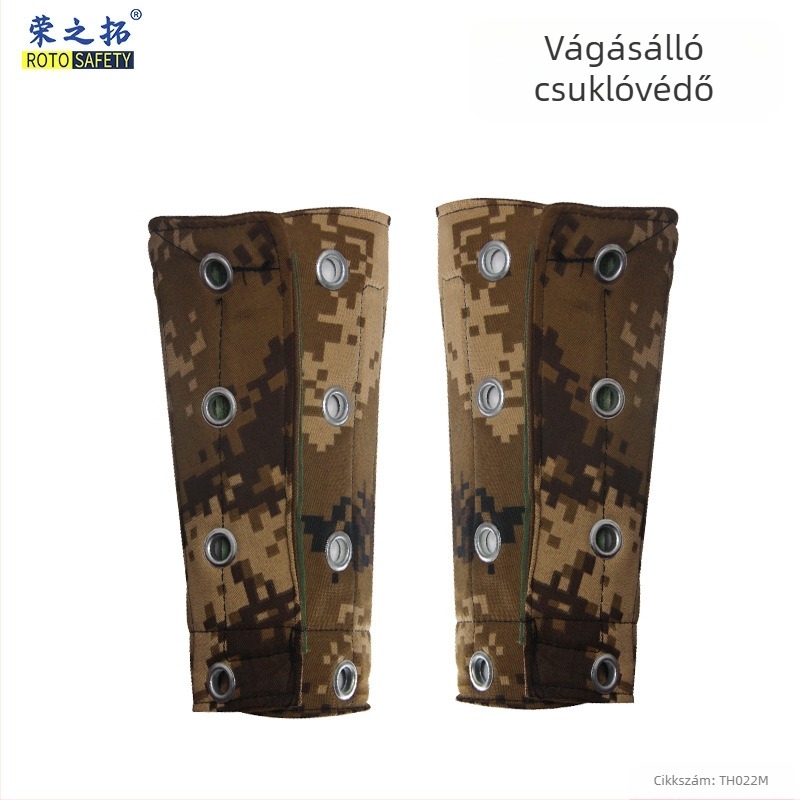 Vasgyűrűs karvédő – vágásálló és karcolásálló, üvegkezeléshez gyárakban, beépített acélszalaggal, vastagodott, kopásálló