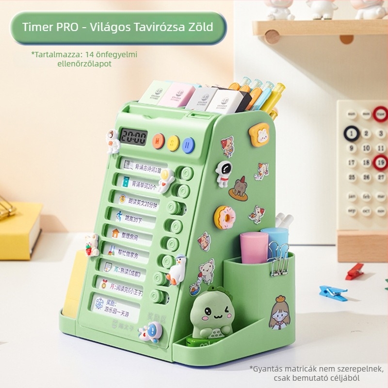 Prince Cat M2211 ABS forgó tolltartó trapéz alakú, nagy kapacitású tárolóval