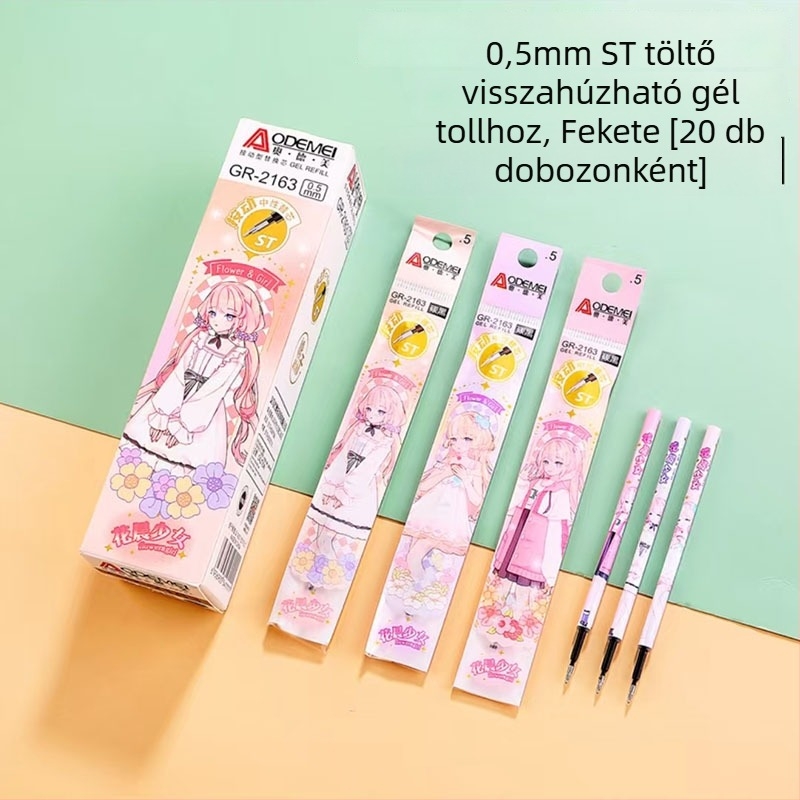 Odeme gél toll utántöltő 2126, 0,5 mm, műanyag, 20 db/doboz