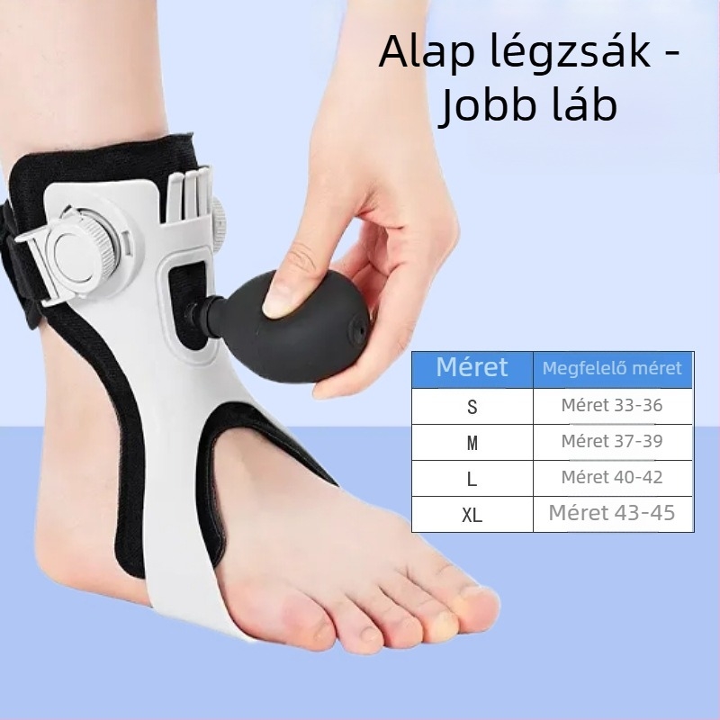 Foot drop orthosis – gyanta héj és SBR bélés; Márka: Zongxiang; Modell: Foot drop orthosis; Alkalmazható részek: lábak