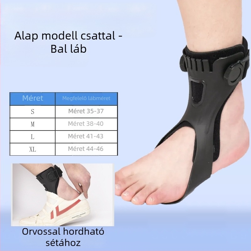 Foot drop orthosis – gyanta héj és SBR bélés; Márka: Zongxiang; Modell: Foot drop orthosis; Alkalmazható részek: lábak