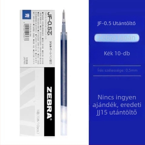 Zebra JJ15 zselés toll, vízbázisú tinta, műanyag test