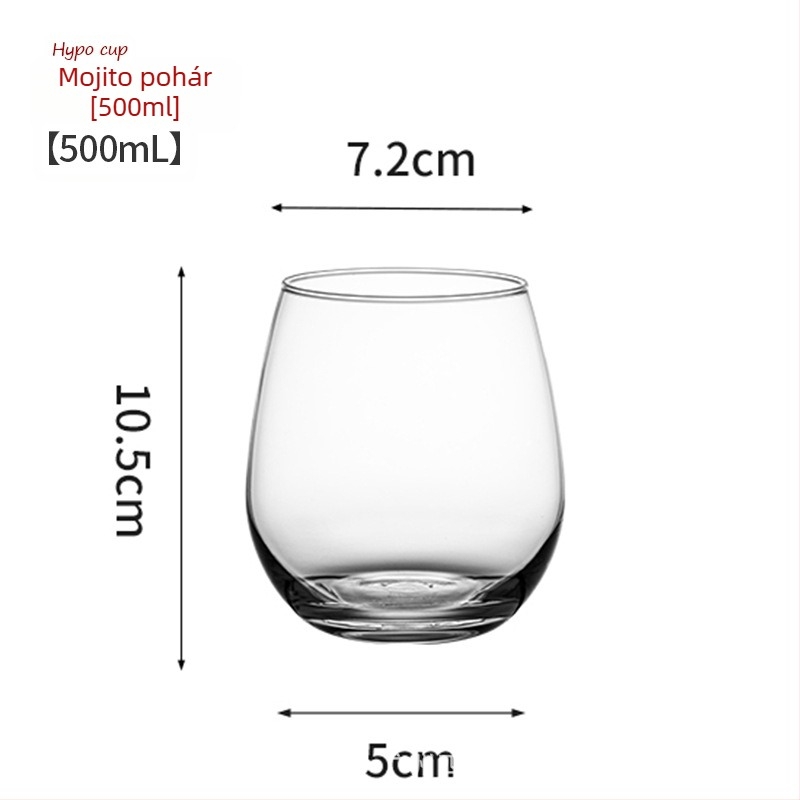 Üveg koktél pohár, átlátszó modern dizájn, 301–400 ml kapacitás, SXF márka, nyomtatott logó