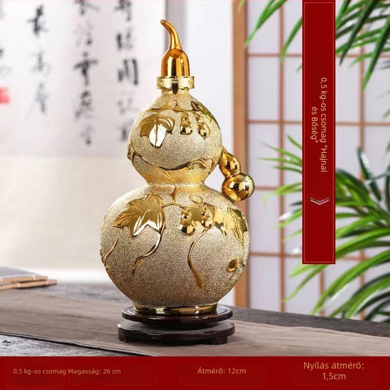 Jinggui kerámia borosüveg, nemzeti trend, új kínai stílus, bevezetés nyáron 2020, csomagolás készlet