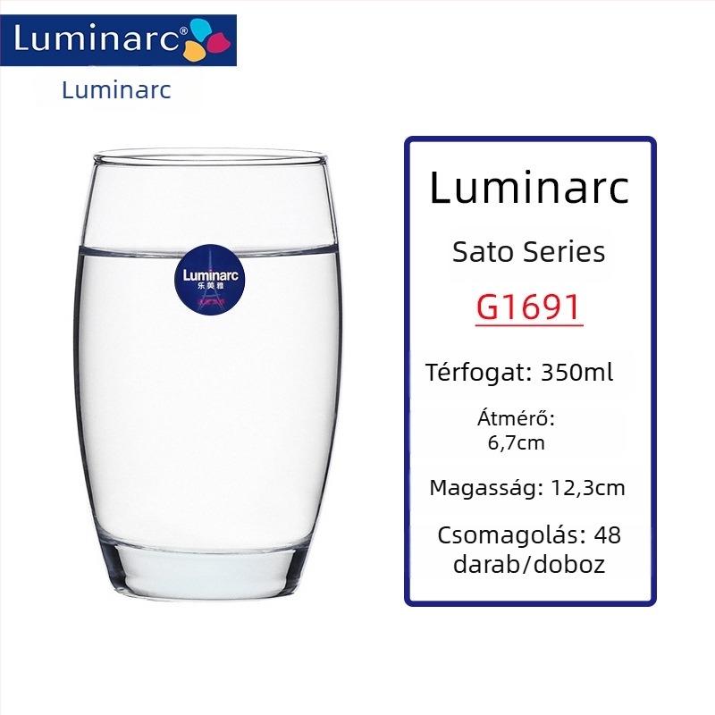 Hőálló üvegből készült borospohár-szett, 301–400 ml, modern minimalist stílus, fogantyú nélkül