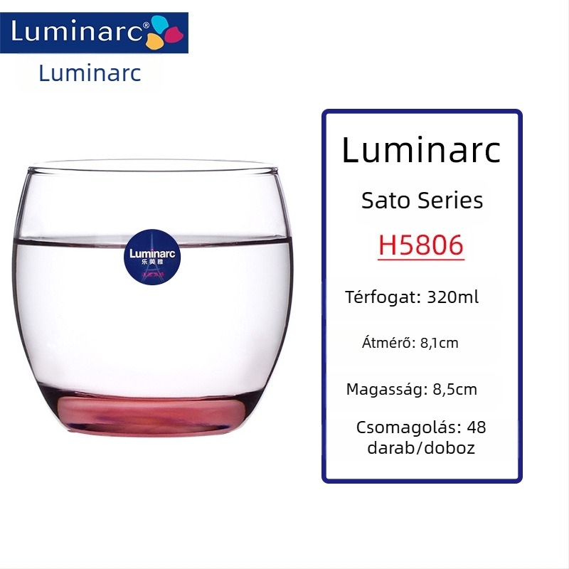 Hőálló üvegből készült borospohár-szett, 301–400 ml, modern minimalist stílus, fogantyú nélkül