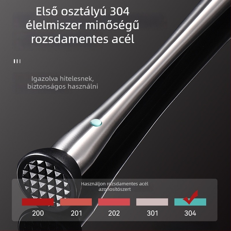 Aijige 304-es rozsdamentes acél jégtörő kalapács és muddler citromos teához - Modern egyszerű stílus