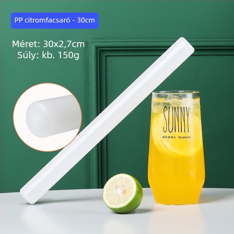 Aijige 304-es rozsdamentes acél jégtörő kalapács és muddler citromos teához - Modern egyszerű stílus