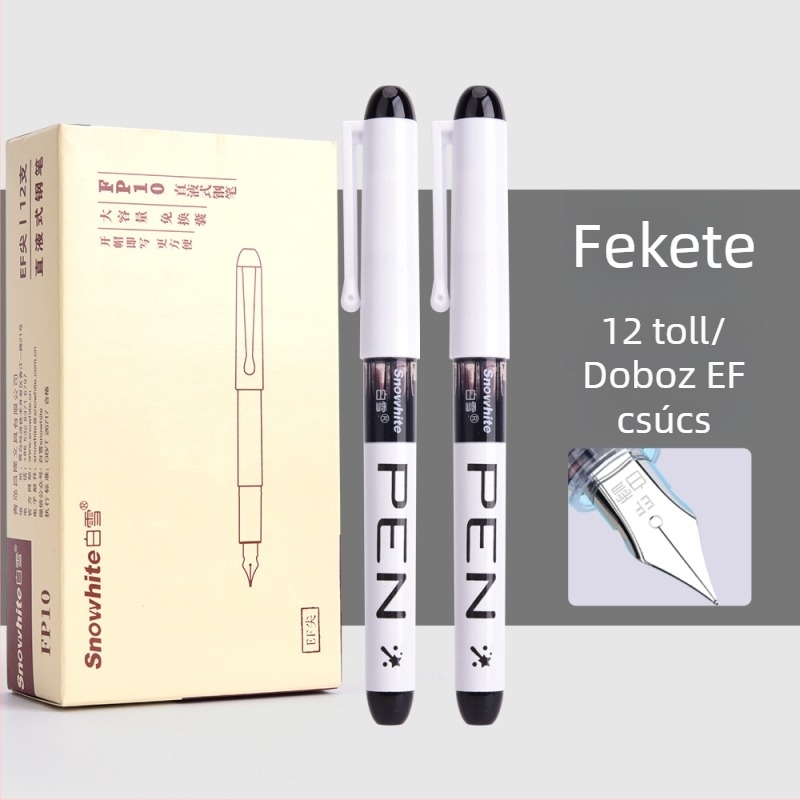 FP10 toll, patróna cseréje nélküli tintaellátás, EF heg, műanyag test, 12 db a dobozban