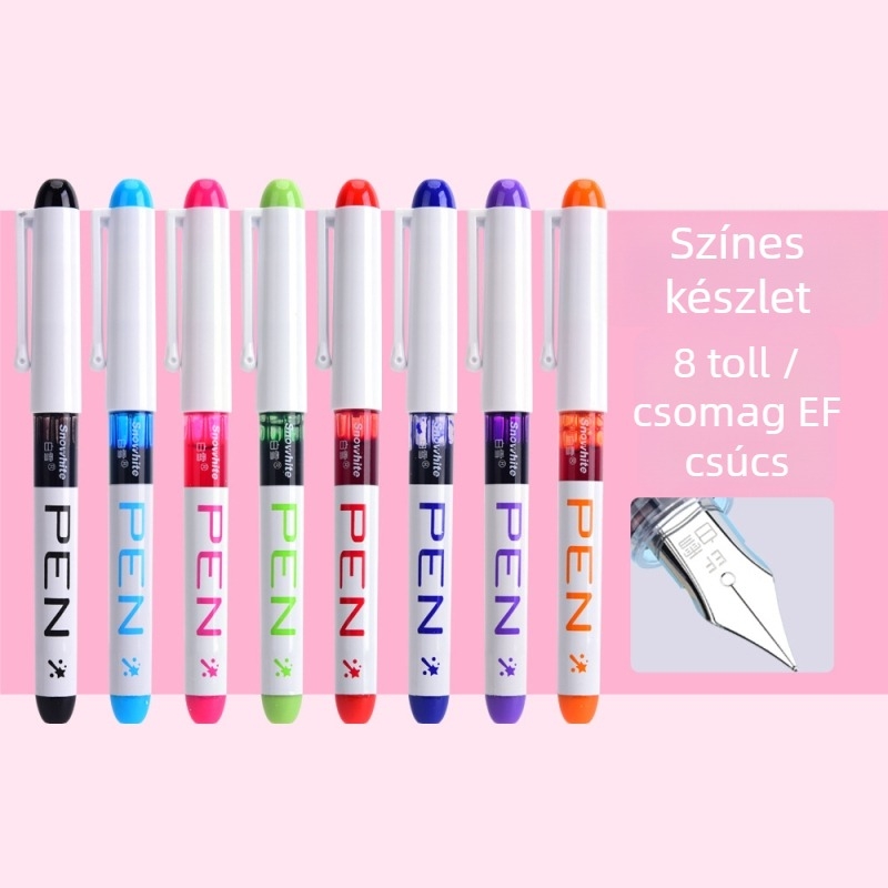 FP10 toll, patróna cseréje nélküli tintaellátás, EF heg, műanyag test, 12 db a dobozban