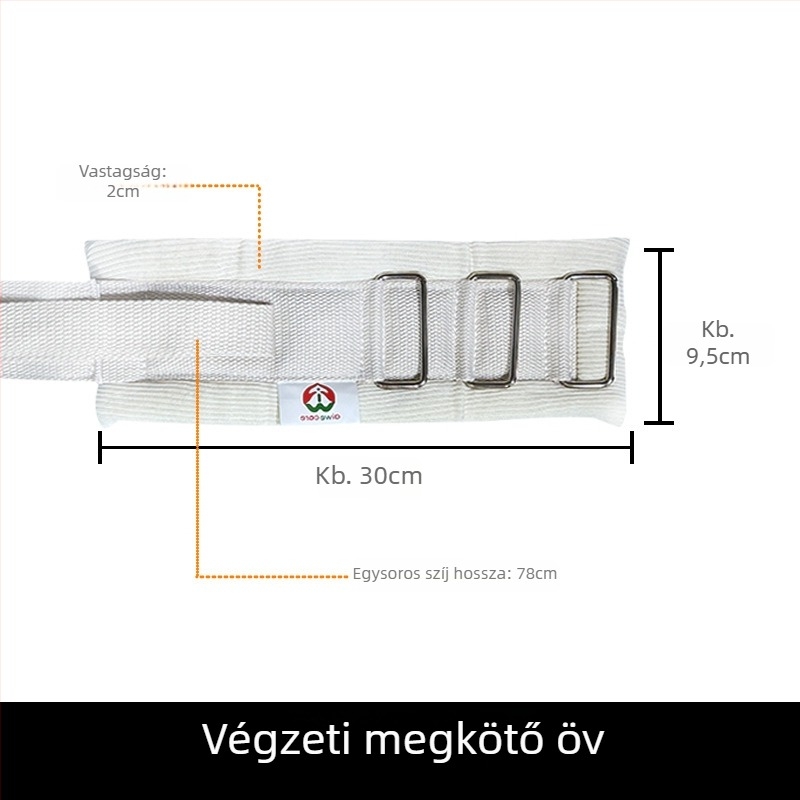Ágyhoz kötött idős személyeknek készülő korlátozó kesztyűk, hálós poliészter anyag, bélés pamut, meleg, porvédett, vágásálló