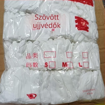 Antisztatikus pamut ujjvédők, 500 db | SHC, Munkavédelmi kesztyű, 60 g