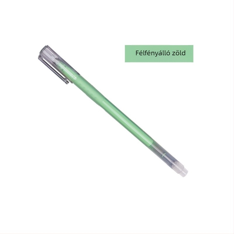 Naplóíráshoz használható fluoreszcens kiemelő toll, modell 972-A, műanyag ház, zacskós csomagolás, testreszabható