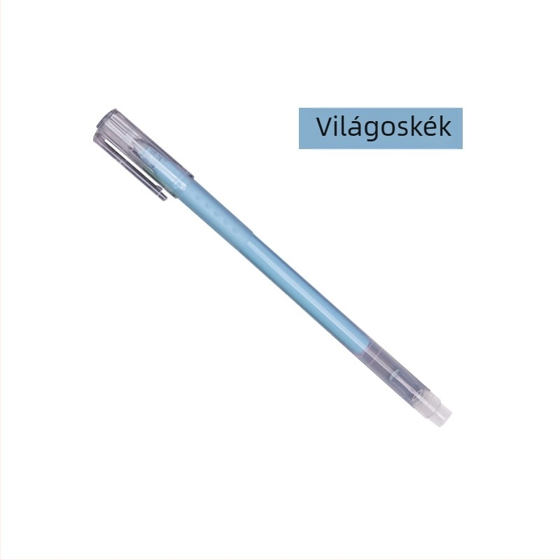 Naplóíráshoz használható fluoreszcens kiemelő toll, modell 972-A, műanyag ház, zacskós csomagolás, testreszabható