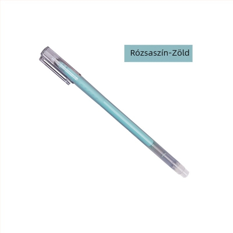 Naplóíráshoz használható fluoreszcens kiemelő toll, modell 972-A, műanyag ház, zacskós csomagolás, testreszabható