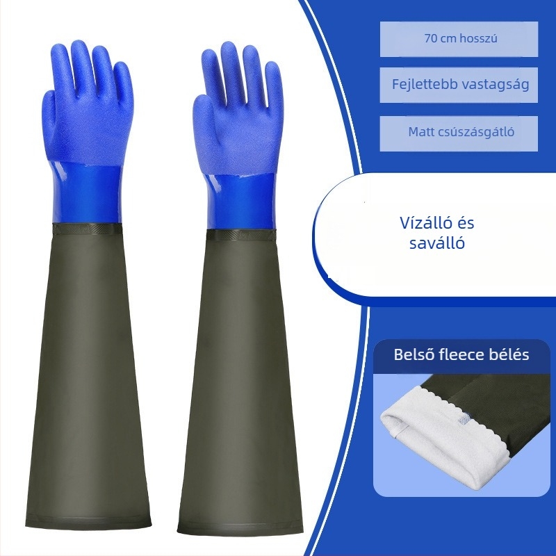 Marhabőrből készült védő munkakesztyűk – vágásálló, olajálló, kopásálló, csúszásmentes