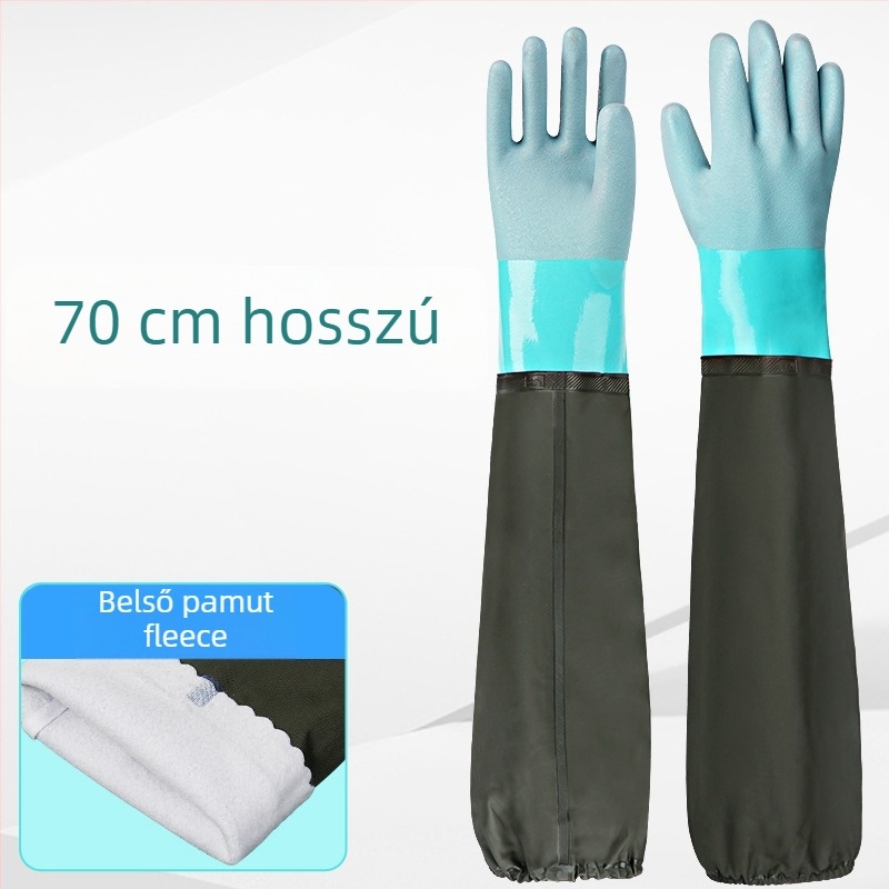 Marhabőrből készült védő munkakesztyűk – vágásálló, olajálló, kopásálló, csúszásmentes