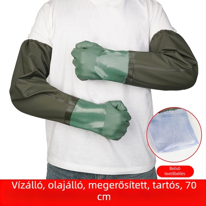 Marhabőrből készült védő munkakesztyűk – vágásálló, olajálló, kopásálló, csúszásmentes