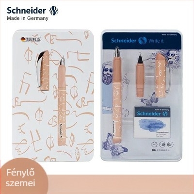 Schneider Toll – modell Lucky Pony, ajándék dobozban, 0,35 mm hegy, iridium tollhegy, cserélhető tinta-tartály