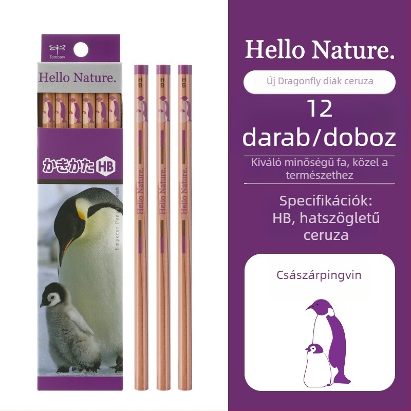 Dragonfly ippo! HB ceruza – első osztály írás, rajz és skicc XCGB-KRM04KTDC