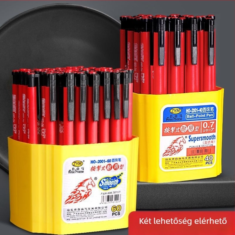 Golyóstoll a kulcsfontosságú dolgozatok megjelölésére és a tanári korrekciókra, Típus: Forgó, Márka: Unique, Nem importált