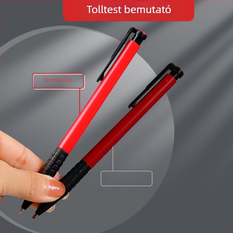 Golyóstoll a kulcsfontosságú dolgozatok megjelölésére és a tanári korrekciókra, Típus: Forgó, Márka: Unique, Nem importált